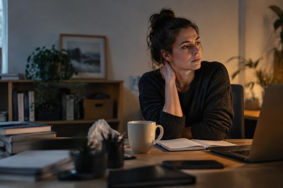 découvre les signes du stress que tu ignores encore : fatigue, irritabilité, troubles du sommeil… apprends à les reconnaître pour agir à temps.